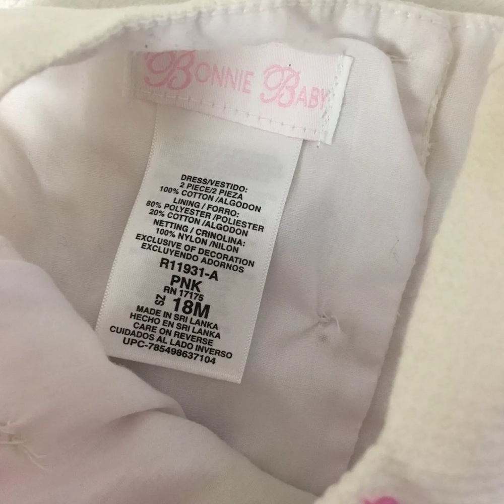 SOLD SOLD Bonnie Baby Birthday Dress - Picture 4 of 6